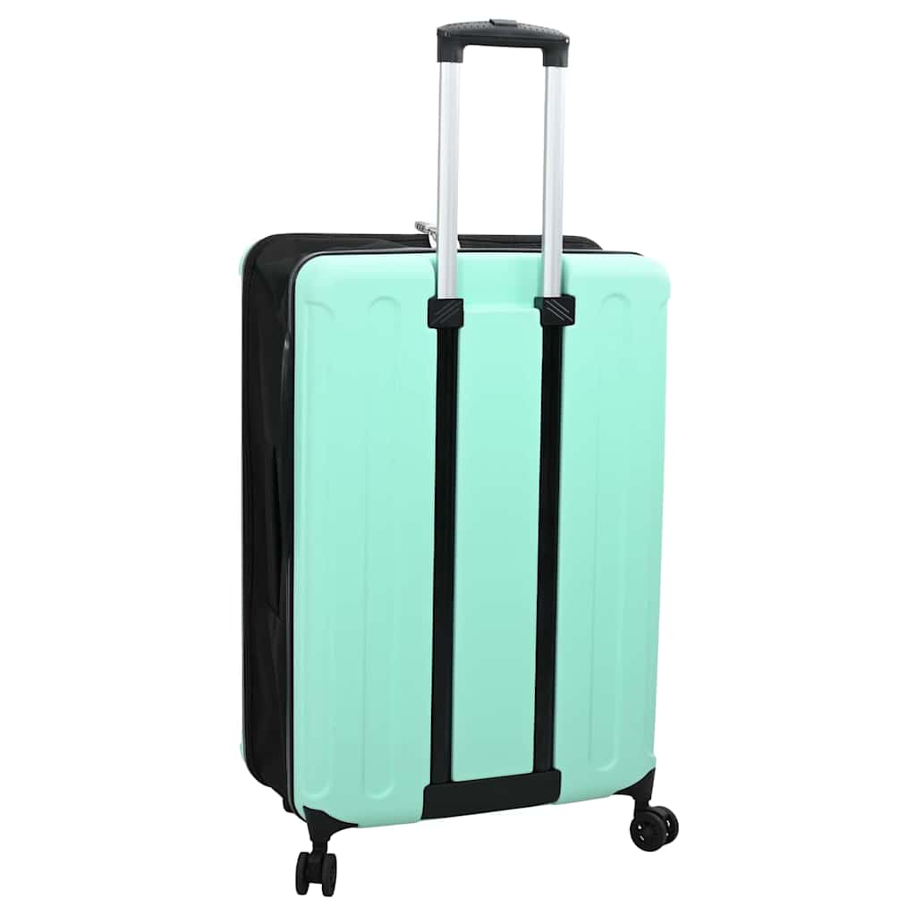 vidaXL Suitcase Folding Mint green 50 x 30 x 76 cm ABS Plastic