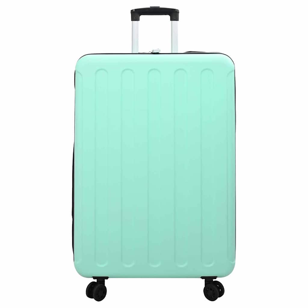vidaXL Suitcase Folding Mint green 50 x 30 x 76 cm ABS Plastic