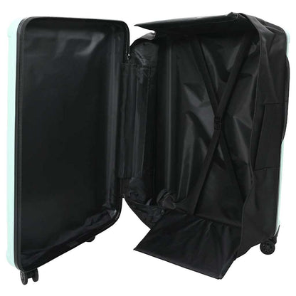 vidaXL Suitcase Folding Mint green 50 x 30 x 76 cm ABS Plastic