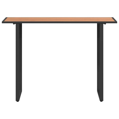 vidaXL Garden Table Brown 100 x 55 x 70 cm Wood