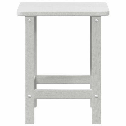 vidaXL Side Table White 38 x 38 x 46 cm Polyethylene