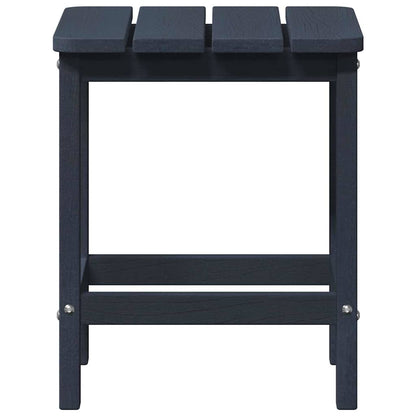 vidaXL Side Table Navy Blue 38 x 38 x 46 cm Polyethylene