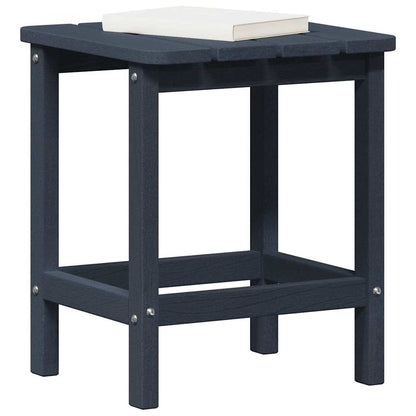 vidaXL Side Table Navy Blue 38 x 38 x 46 cm Polyethylene