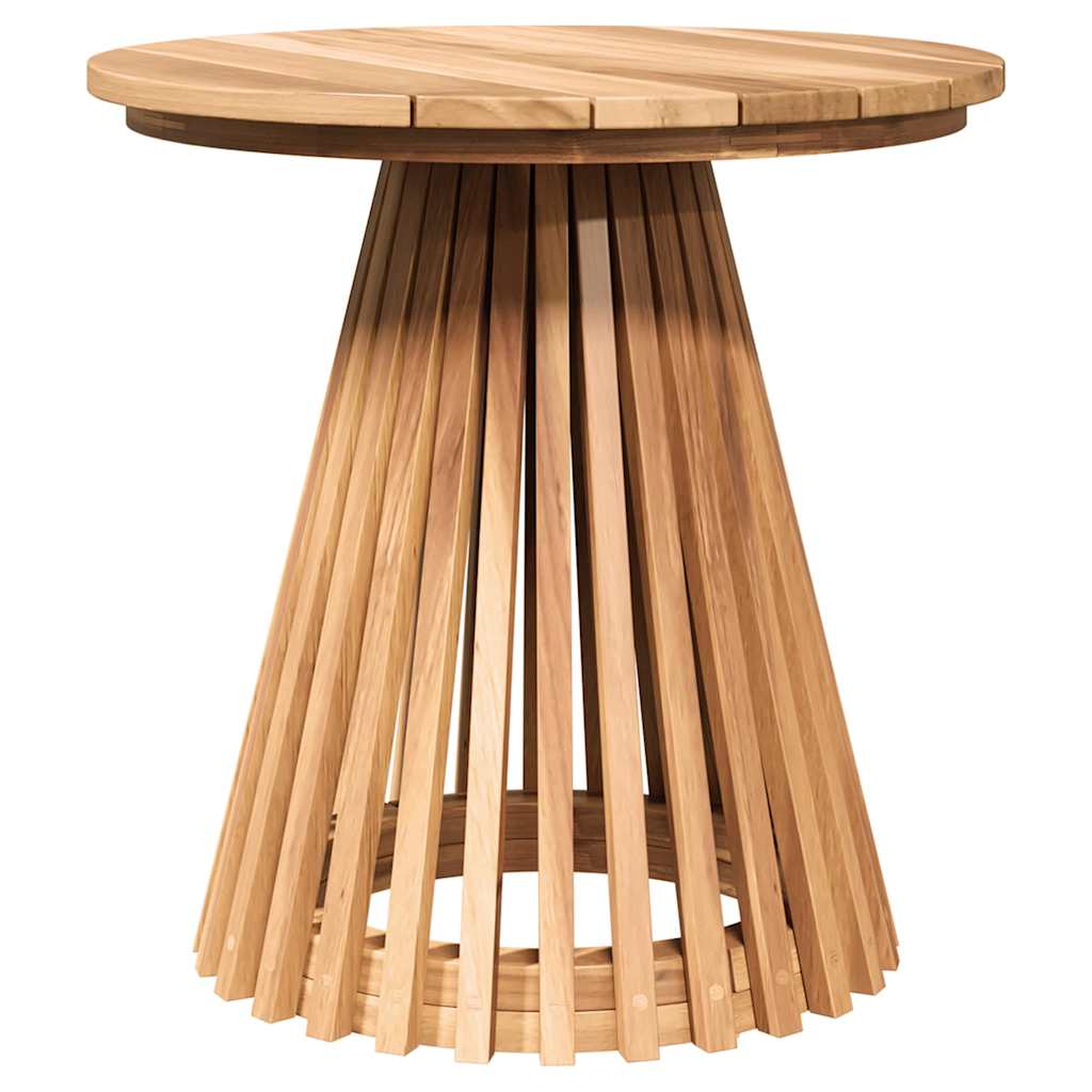 vidaXL Side Table Brown 50 x 50 x 49.5 cm Solid Teak Wood