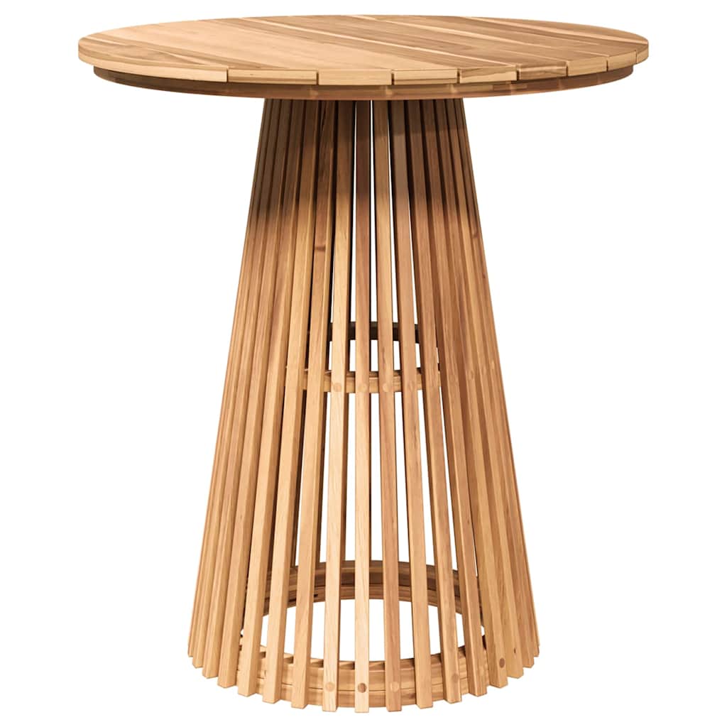 vidaXL Side Table Brown 70 x 70 x 75 cm Solid Teak Wood