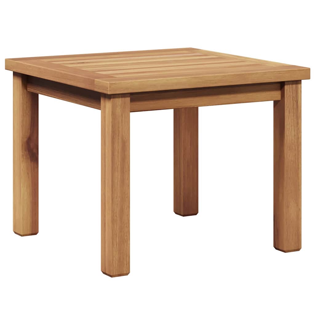 vidaXL Coffee Table Brown 45 x 45 x 36 cm Solid Teak Wood