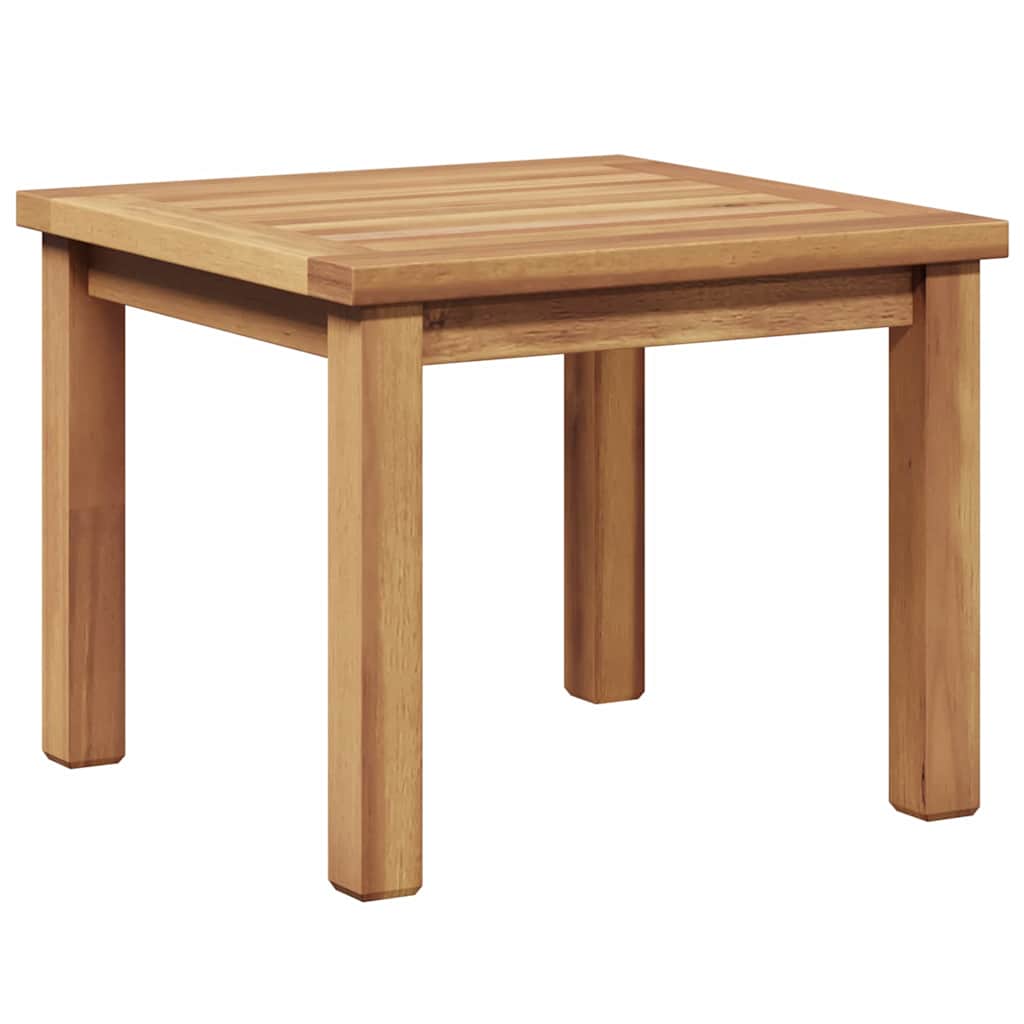 vidaXL Coffee Table Brown 45 x 45 x 36 cm Solid Teak Wood