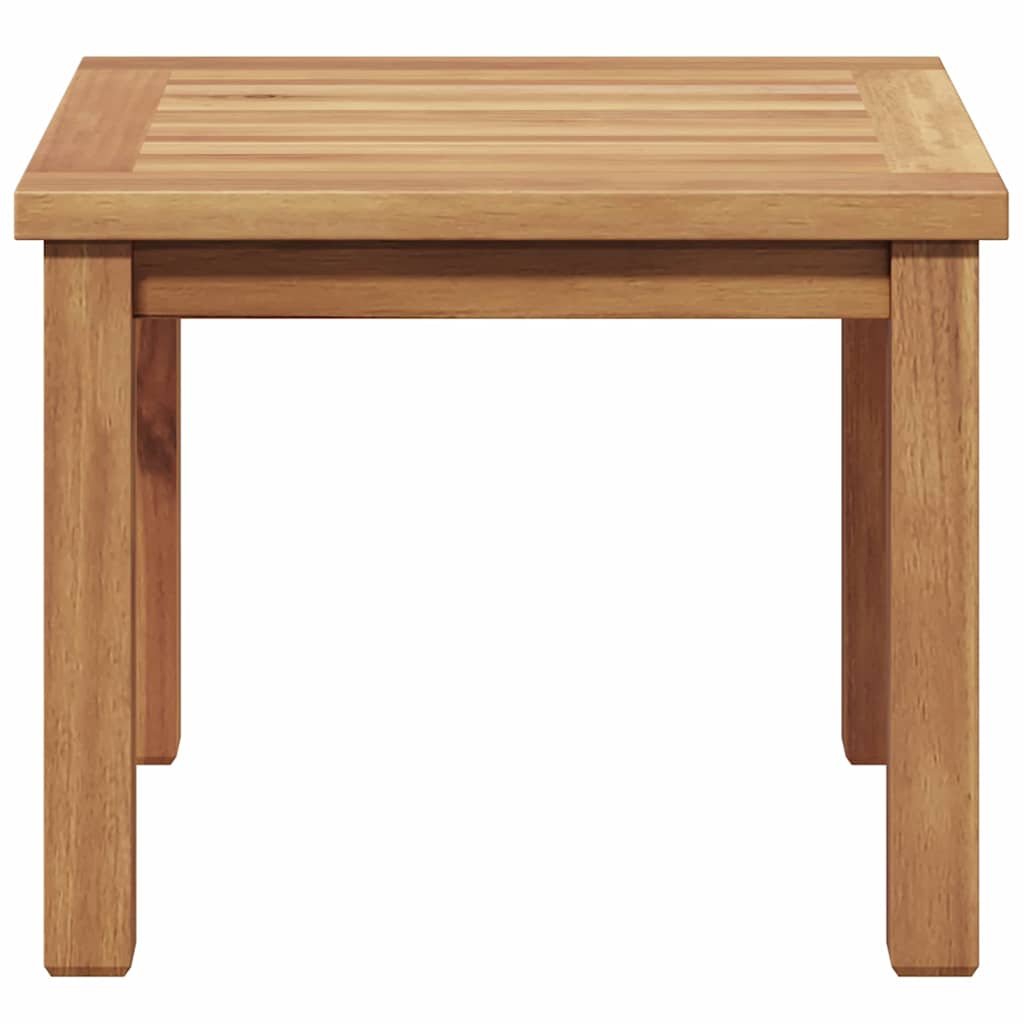 vidaXL Coffee Table Brown 45 x 45 x 36 cm Solid Teak Wood