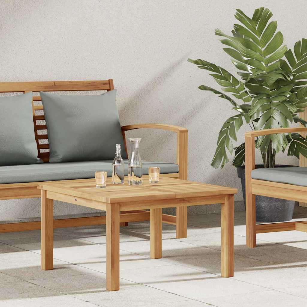 vidaXL Coffee Table Brown 60 x 60 x 36 cm Solid Teak Wood