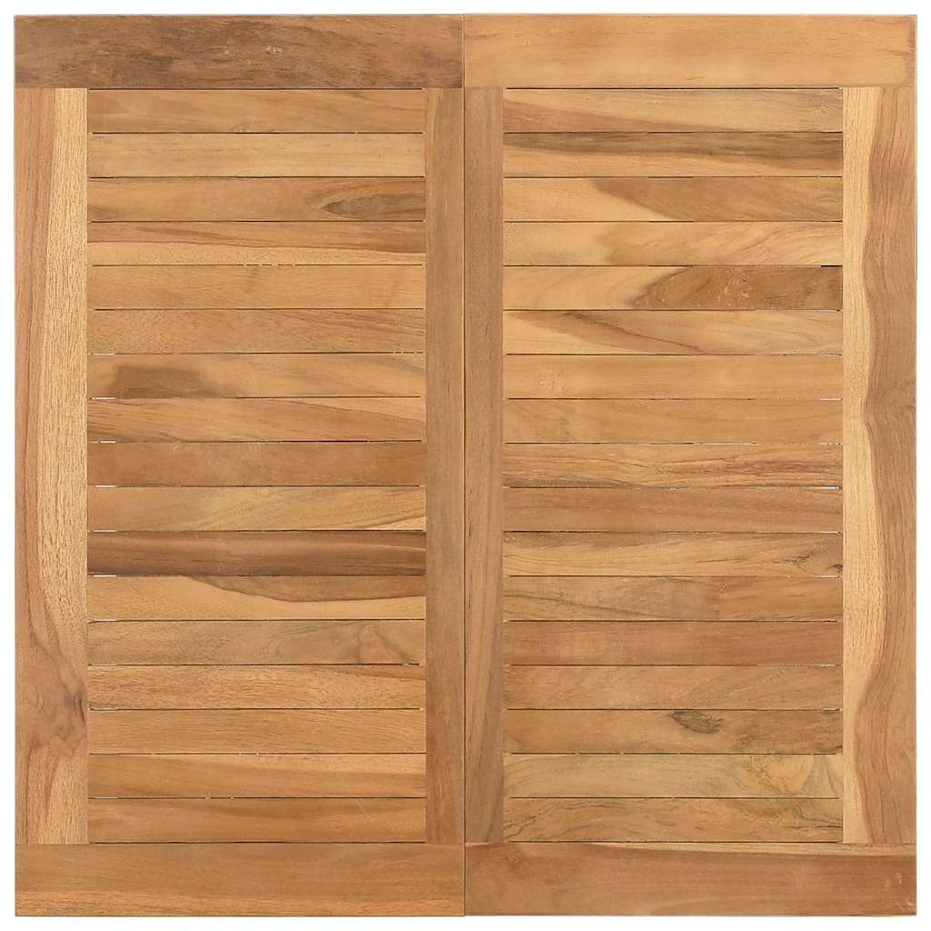 vidaXL Coffee Table Brown 60 x 60 x 36 cm Solid Teak Wood