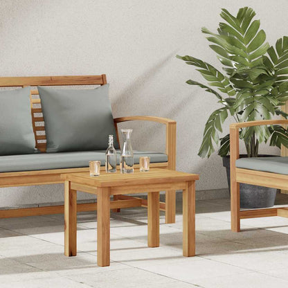 vidaXL Coffee Table Brown 50 x 35 x 36 cm Solid Teak Wood