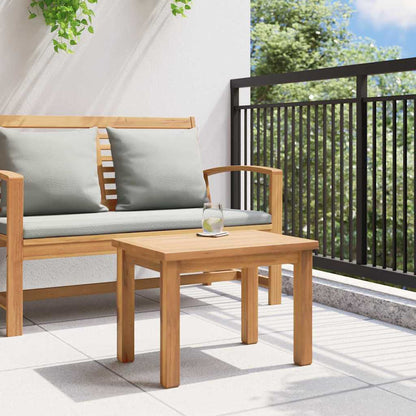 vidaXL Coffee Table Brown 50 x 35 x 36 cm Solid Teak Wood