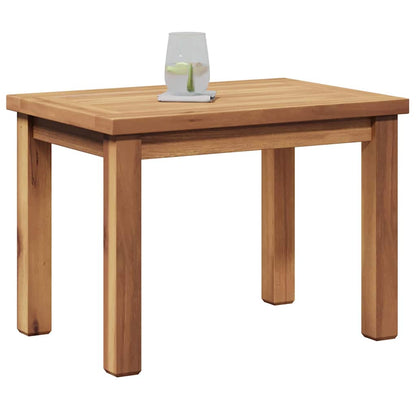 vidaXL Coffee Table Brown 50 x 35 x 36 cm Solid Teak Wood