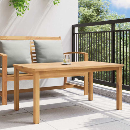 vidaXL Coffee Table Brown 110 x 55 x 45 cm Solid Teak Wood