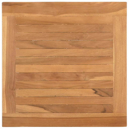 vidaXL Coffee Table with Storage Brown 45 x 45 x 45 cm Solid Teak Wood