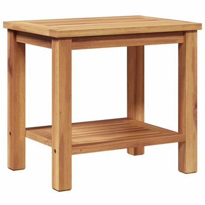 vidaXL Coffee Table with Storage Brown 50 x 35 x 45 cm Solid Teak Wood