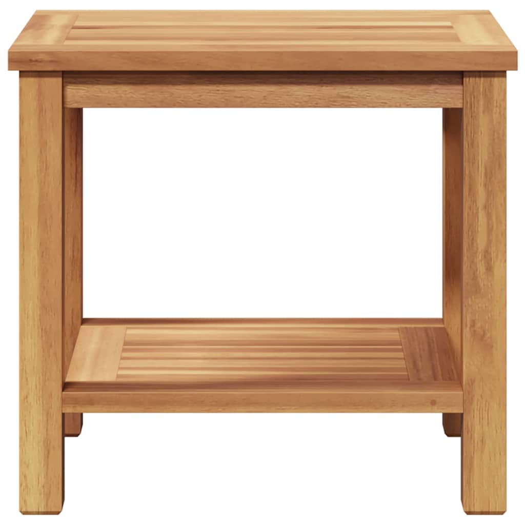 vidaXL Coffee Table with Storage Brown 50 x 35 x 45 cm Solid Teak Wood