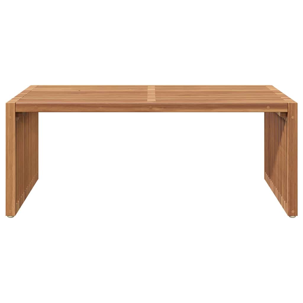 vidaXL Garden Side Table Brown 90 x 50 x 36 cm Solid Teak Wood