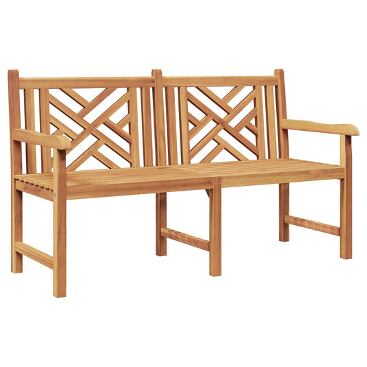 vidaXL Garden Bench 150 x 60 x 90 cm Solid Teak Wood - Brown