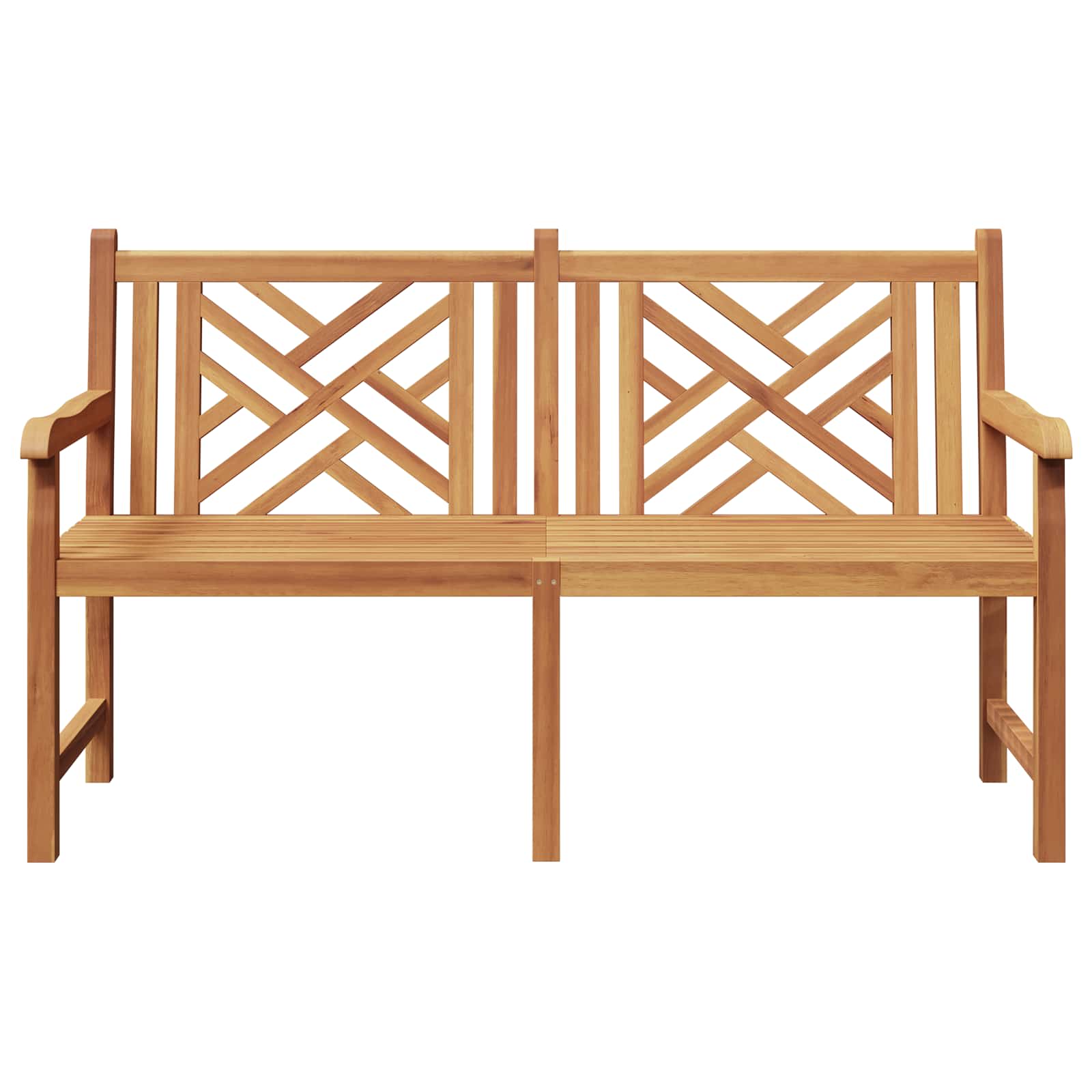 vidaXL Garden Bench 150 x 60 x 90 cm Solid Teak Wood - Brown