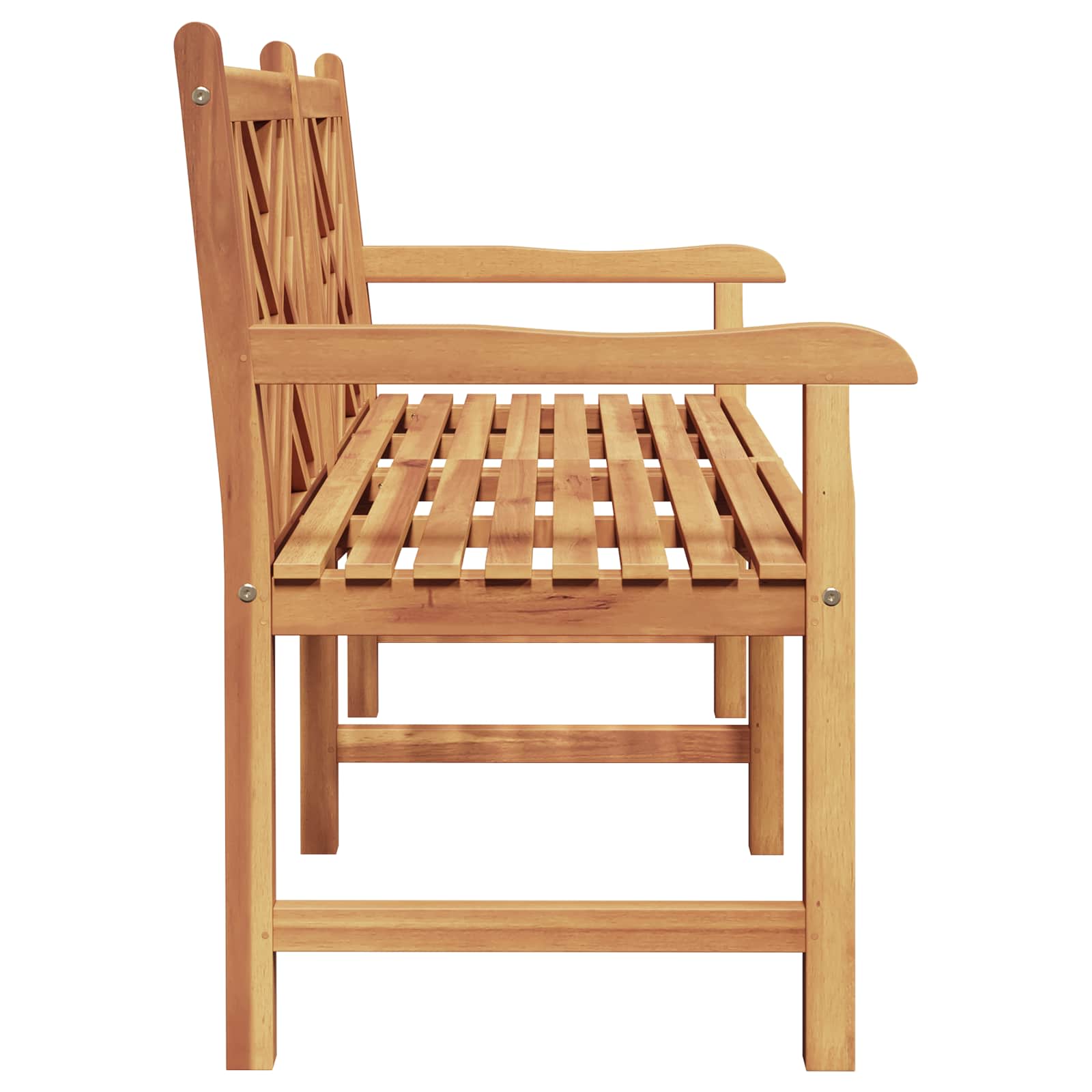 vidaXL Garden Bench 150 x 60 x 90 cm Solid Teak Wood - Brown