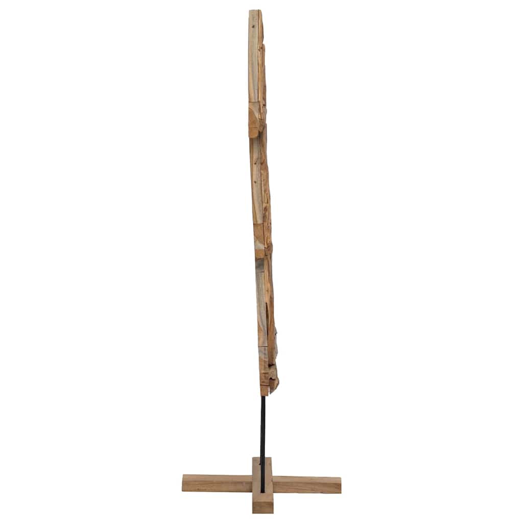 vidaXL Christmas Tree Brown 90 cm Solid teak wood