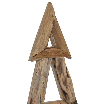 vidaXL Christmas Tree Brown 120 cm Solid teak wood