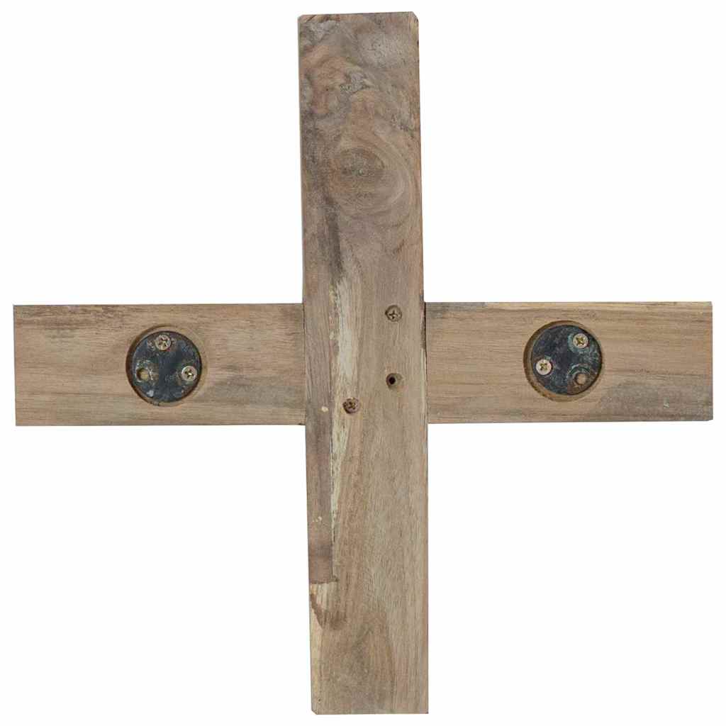 vidaXL Christmas Tree Brown 120 cm Solid teak wood