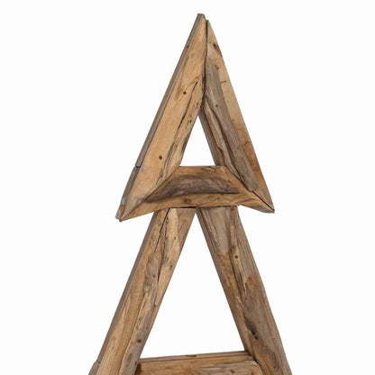 vidaXL Christmas Tree Brown 149.5 cm Solid teak wood