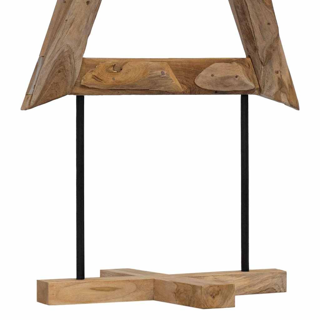 vidaXL Christmas Tree Brown 149.5 cm Solid teak wood