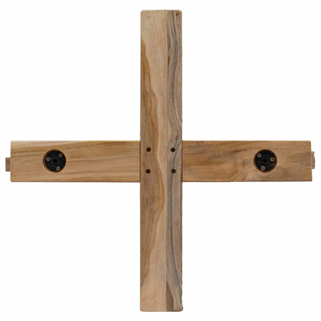vidaXL Christmas Tree Brown 149.5 cm Solid teak wood