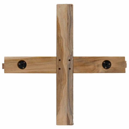 vidaXL Christmas Tree Brown 149.5 cm Solid teak wood
