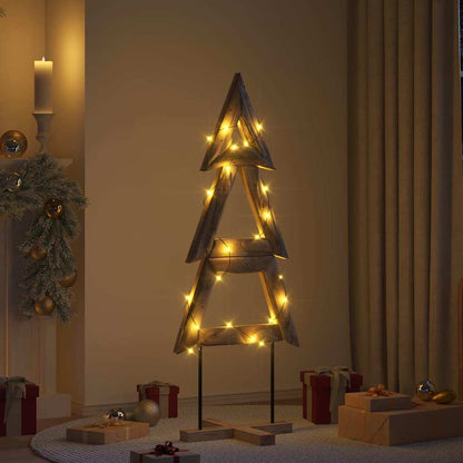 vidaXL Christmas Tree Brown 149.5 cm Solid teak wood