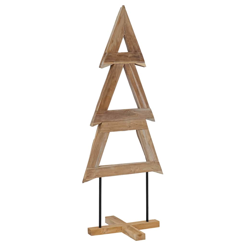 vidaXL Christmas Tree Brown 149.5 cm Solid teak wood