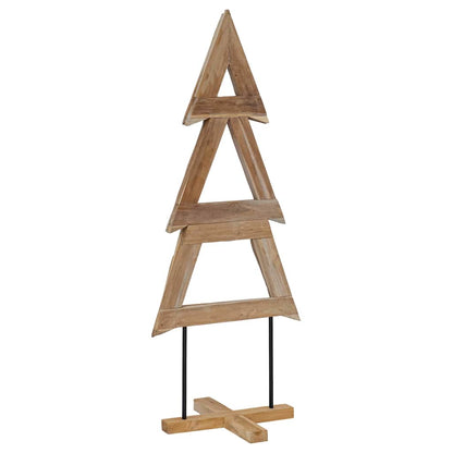 vidaXL Christmas Tree Brown 149.5 cm Solid teak wood
