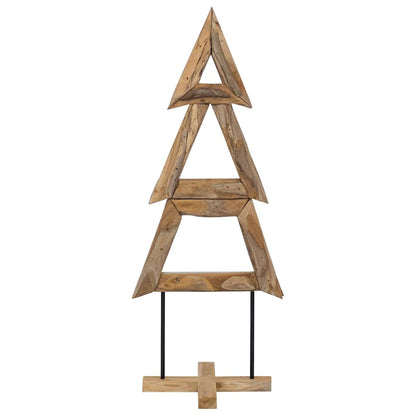 vidaXL Christmas Tree Brown 149.5 cm Solid teak wood