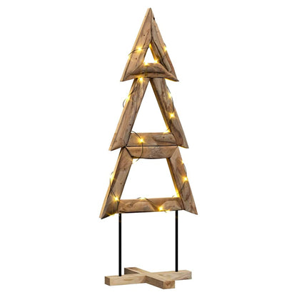 vidaXL Christmas Tree Brown 149.5 cm Solid teak wood