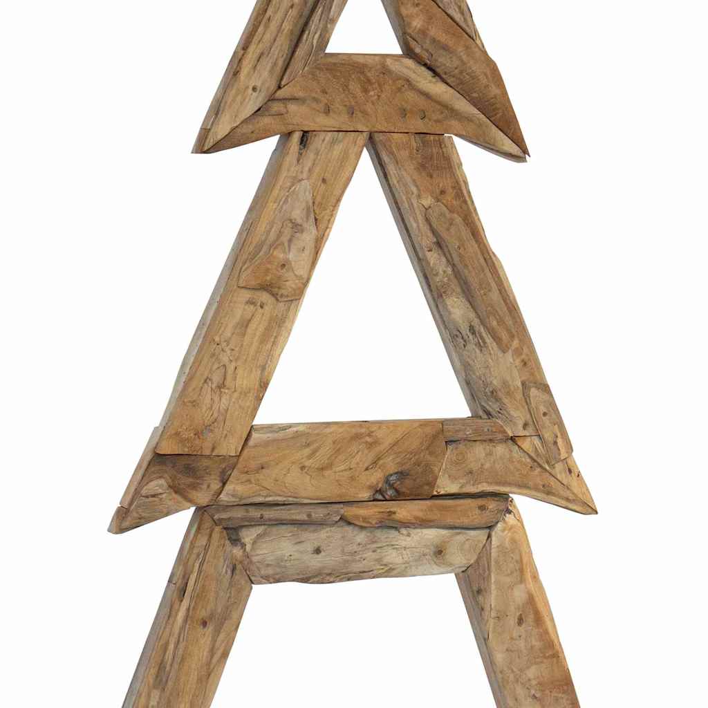 vidaXL Christmas Tree Brown 181 cm Solid teak wood