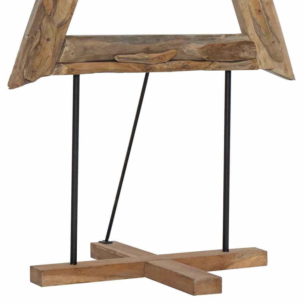 vidaXL Christmas Tree Brown 181 cm Solid teak wood