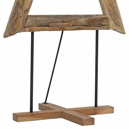 vidaXL Christmas Tree Brown 181 cm Solid teak wood