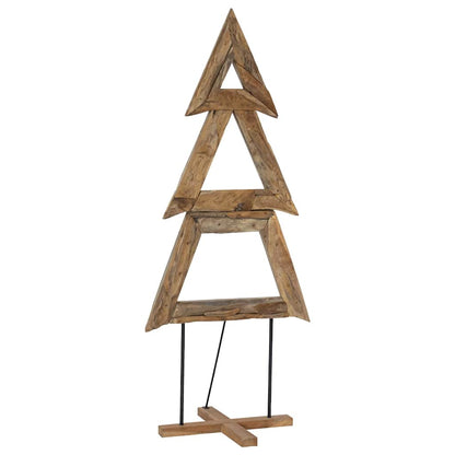 vidaXL Christmas Tree Brown 181 cm Solid teak wood