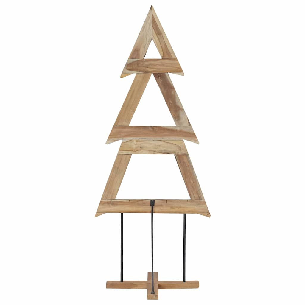 vidaXL Christmas Tree Brown 181 cm Solid teak wood