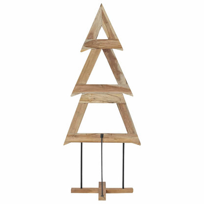 vidaXL Christmas Tree Brown 181 cm Solid teak wood