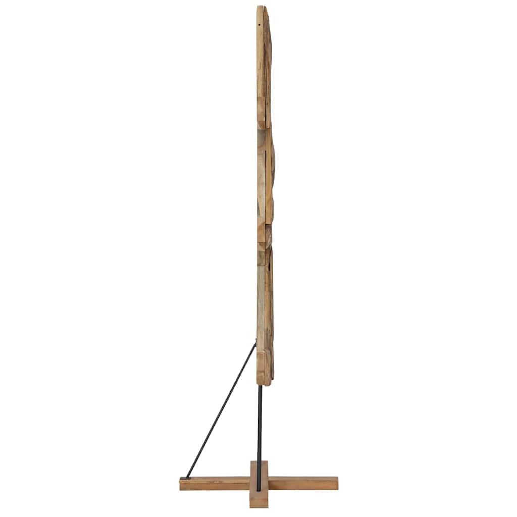 vidaXL Christmas Tree Brown 181 cm Solid teak wood