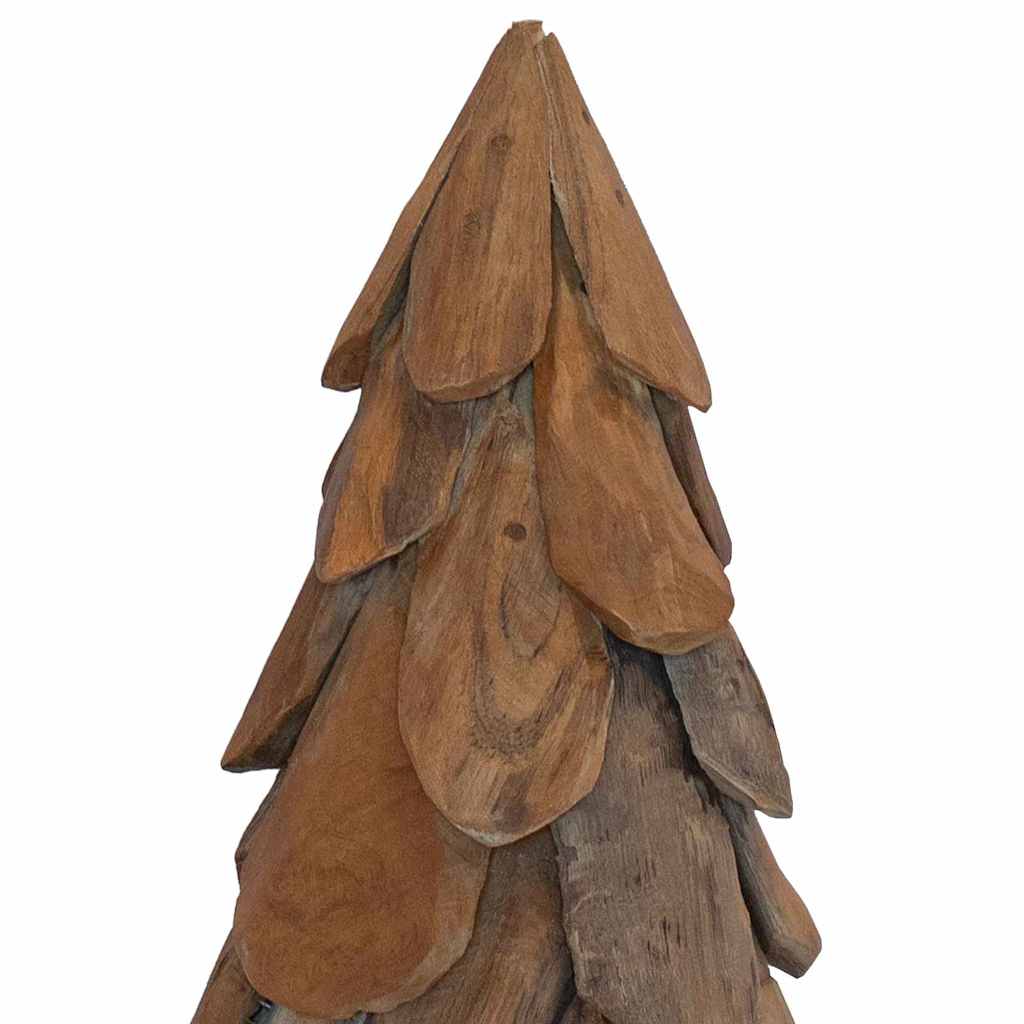 vidaXL Christmas Tree Brown 91 cm Solid teak wood