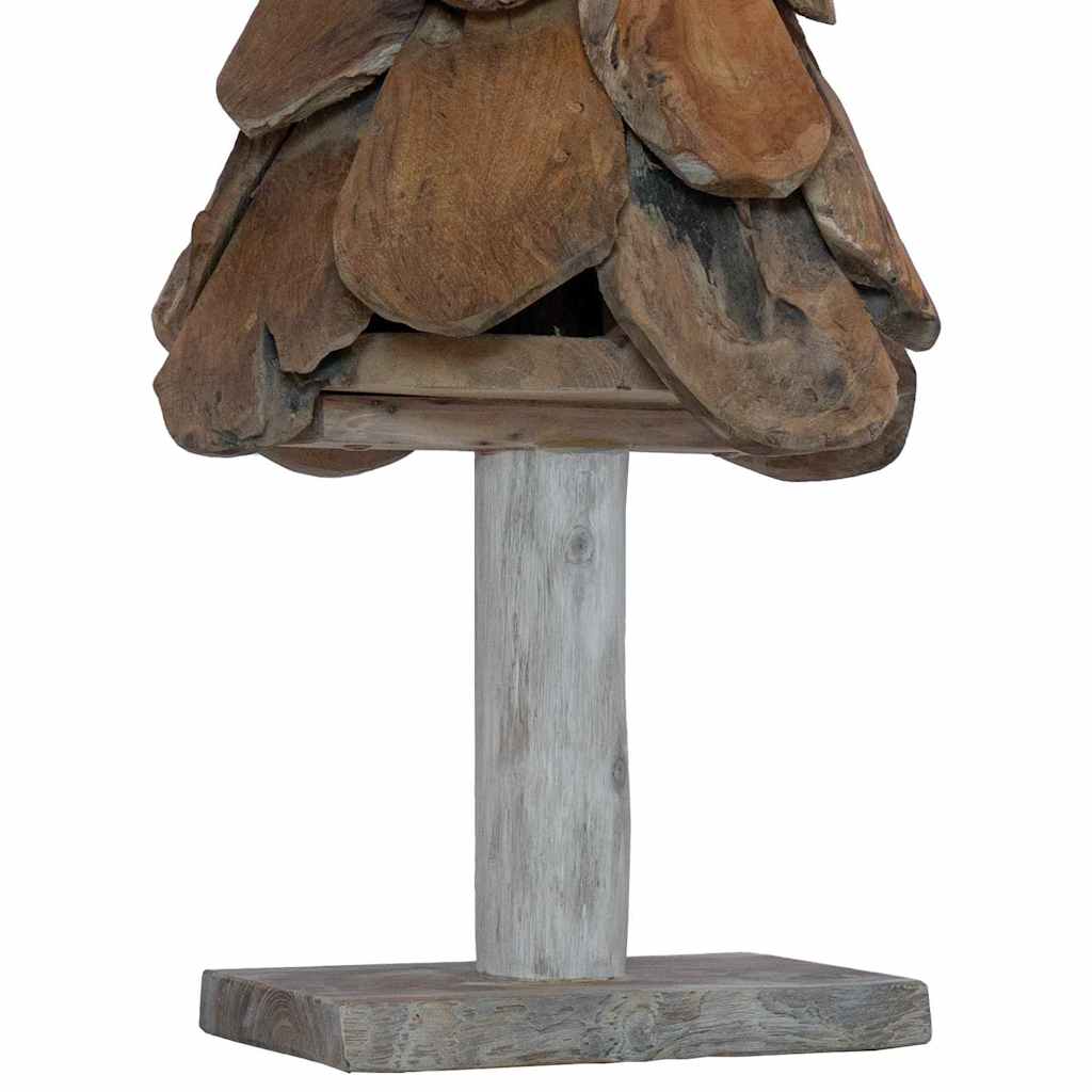 vidaXL Christmas Tree Brown 91 cm Solid teak wood