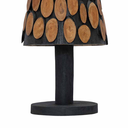 vidaXL Christmas Tree with Stand Brown 120 cm Solid teak wood