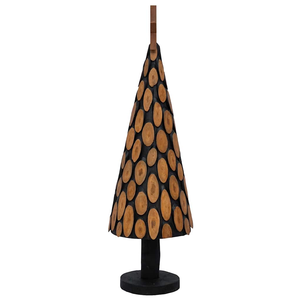vidaXL Christmas Tree with Stand Brown 149 cm Solid teak wood
