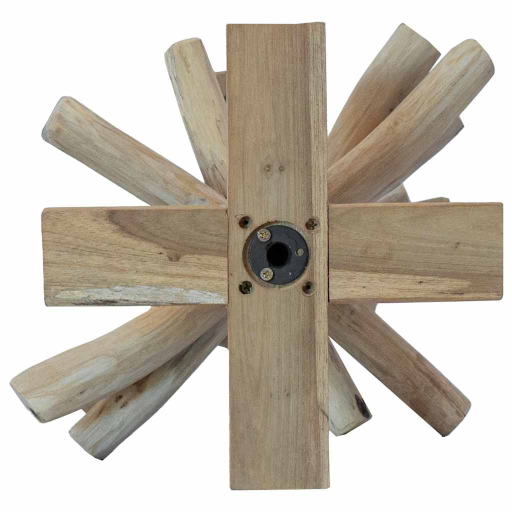 vidaXL Christmas Tree Brown 60 cm Solid teak wood