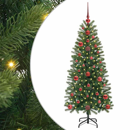 vidaXL Artificial Christmas Tree Green 120 cm PE and PVC - 50859